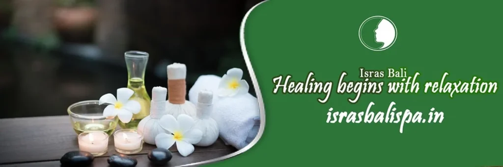 Customer enjoying luxury treatment at Isras Bali spa, Best Beauty Spa in Mysore