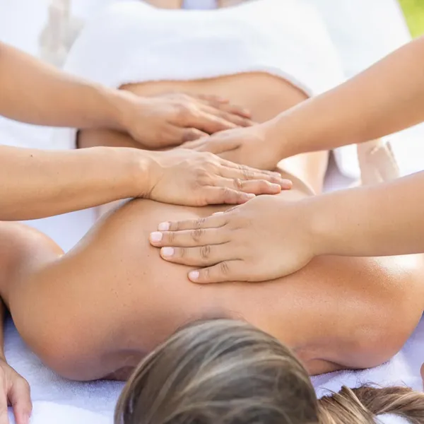Customer relaxing during therapy at Isras Bali spa, Best Massage Centre in Mysore